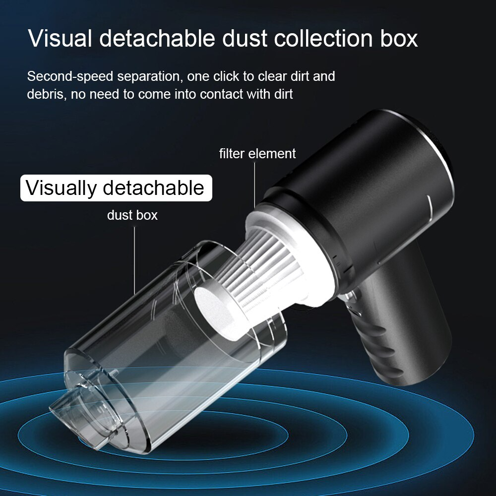 Cordless Handheld Vacuum Cleaner Small Mini Portable Car Auto Home Wireless