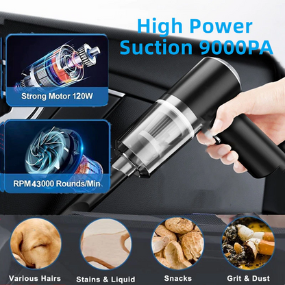 Cordless Handheld Vacuum Cleaner Small Mini Portable Car Auto Home Wireless